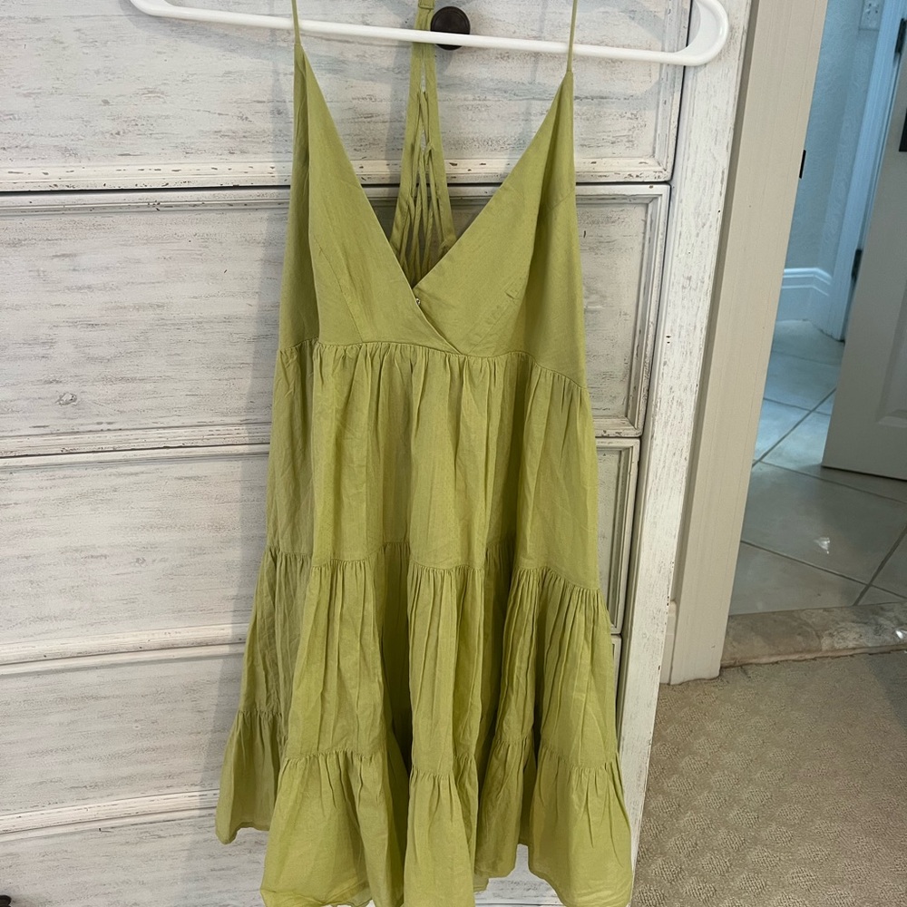 urban outfitters green dress